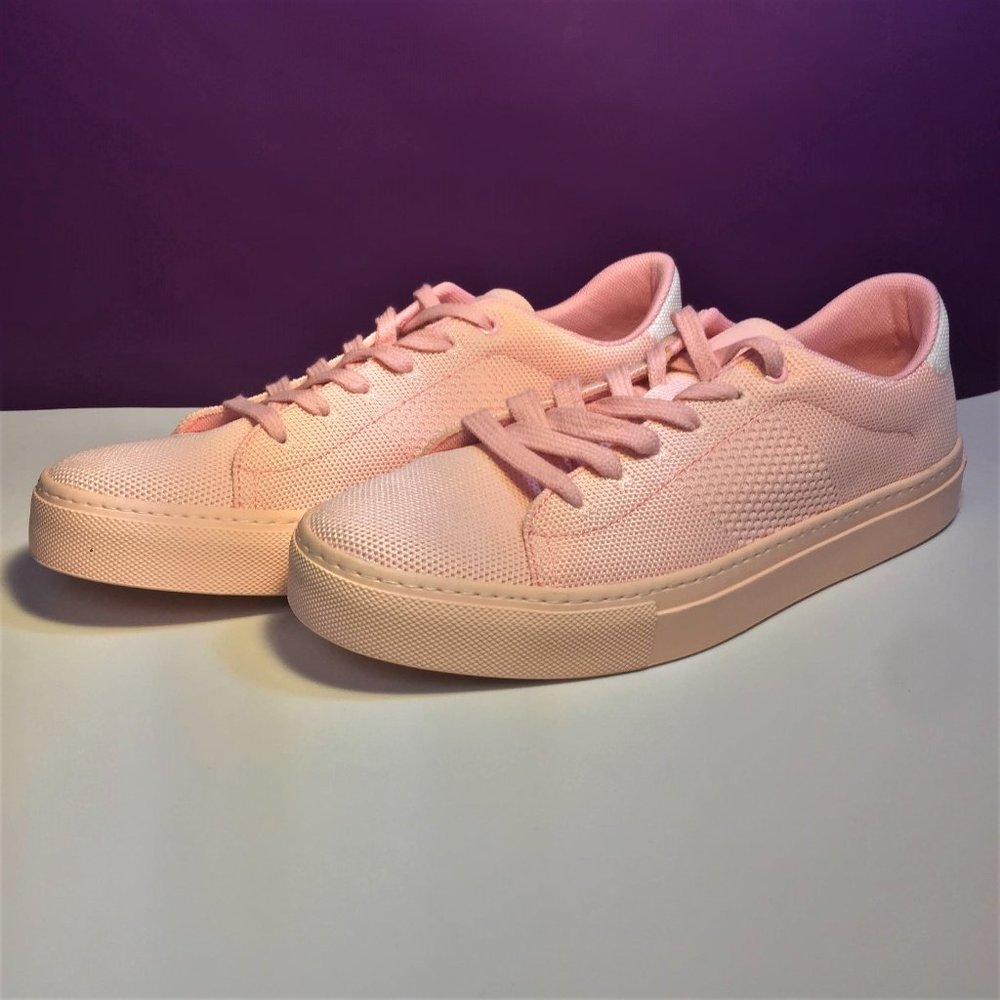 Greats Brooklyn Royale Pink Knit Mesh Sneakers